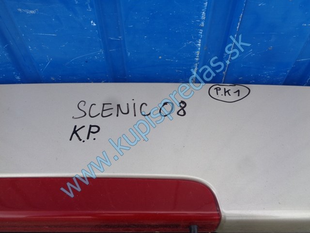 piate dvere na renault scénic III, zadná kapota, 